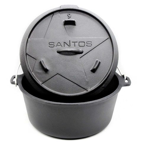 SANTOS Dutch Oven 9qt ohne Füsse (ca. 8,5L)